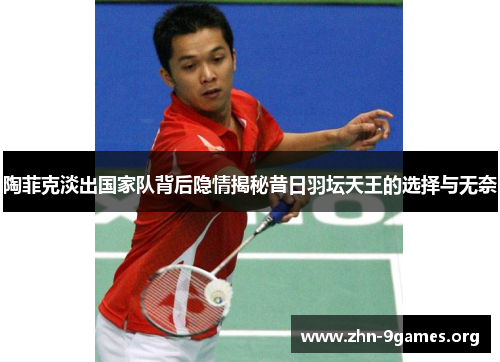 陶菲克淡出国家队背后隐情揭秘昔日羽坛天王的选择与无奈